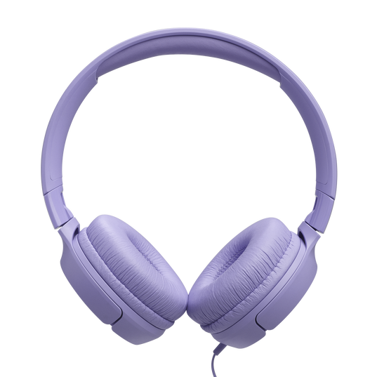 JBL Tune 520C USB-C - Purple - Hi-Res wired on-ear headphones - Top